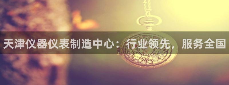 娱乐圈曼巴门徒：天津仪器仪表制造中心：行业领先，服务全国