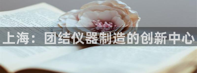 门徒娱乐加主管39977l6：上海：团结仪器制造的创新中心