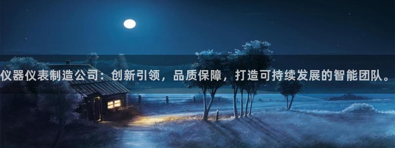 门徒彩票娱乐官方网站：仪器仪表制造公司：创新引领，品质保障，