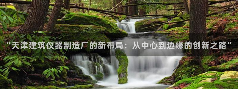 门徒娱乐公司介绍文案：“天津建筑仪器制造厂的新布局：从中心到