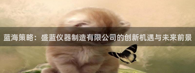 门徒娱乐登录地址：蓝海策略：盛蓝仪器制造有限公司的创新机遇与