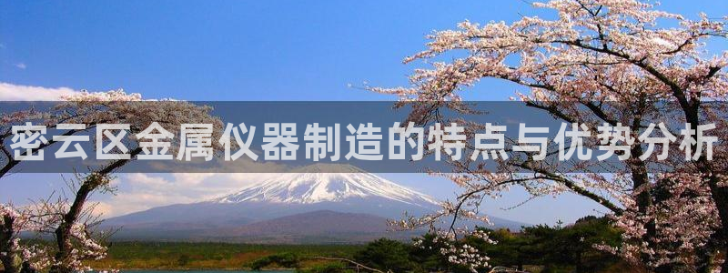 门徒娱乐官网登录入口：密云区金属仪器制造的特点与优势分析
