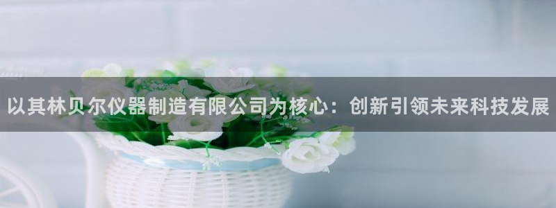 门徒娱乐在线登录下载：以其林贝尔仪器制造有限公司为核心：创新